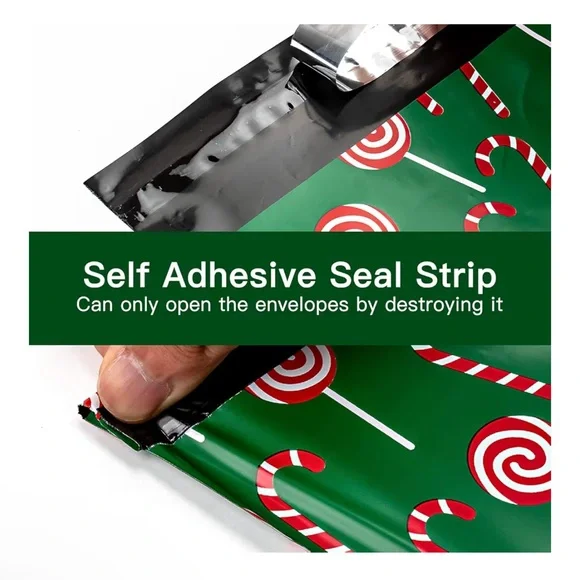 Holiday Assorted 6x9 Polymailers – 25 Pack - Picture 4 of 7